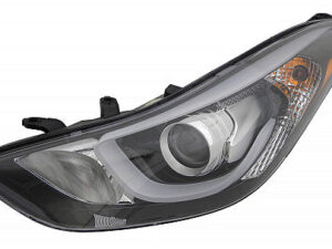 Hyundai Elantra Headlight Driver Side Korea Built W/ Led Position Sedan 2014-2016/Coupe 2013-2014 (Also Fit Hy2502186)