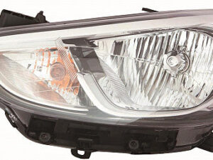Hyundai Accent Headlight Driver Side Without Led Accent Sedan/Hatchback 2015-2017 Capa