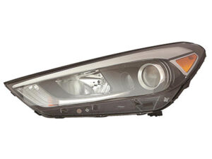 Hyundai Head Headlight Halogen Headlight Driver Side Without Led Tucson 2016-2018
