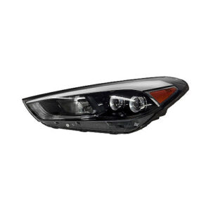 Hyundai Tucson Headlight Halogen Headlight Driver Side W/ Led Position 2016-2018 Capa