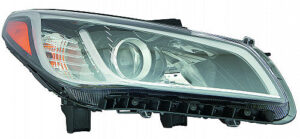 Hyundai Sonata Headlight Halogen Headlight Driver Side 3 Terminals In Signal Se/Eco Models 2016-2017