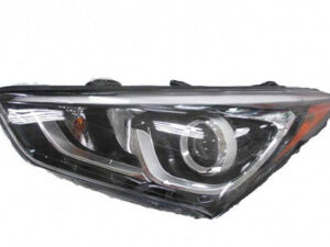 Hyundai Santa Headlight Halogen Headlight Driver Side Projector/Led Accent 2017-2018 Capa