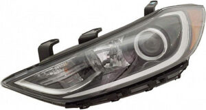Hyundai Elantra Headlight Hid Headlight Driver Side W/ Adaptive Elantra_Sedan 2017-2018