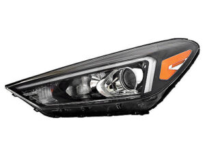 Hyundai Tucson Headlight Halogen Headlight Driver Side Without Led-Accent 2019-2021