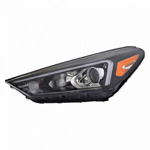 Hyundai Tucson Headlight Halogen Headlight Driver Side W/ Led Position 2019-2021 Capa