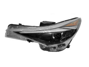 Hyundai Elantra Headlight Halogen Headlight Driver Side Korea Built Sedan/N_Line 2021-2023 Capa