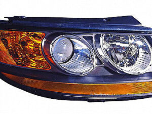 Hyundai Santa Headlight Passenger Side Orange Lower Reflector Santa Fe 2010-2011 Capa