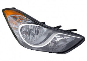 Hyundai Elantra Headlight Passenger Side Usa-Built Sedan 2011-2013/Coupe 2013 Capa