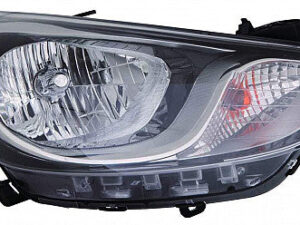 Hyundai Accent Headlight Passenger Side Sedan And Hatchback Models Accent 2012-2014 Capa