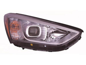 Hyundai Santa Headlight Halogen Headlight Passenger Side For Gls And Limited Santa_Fe_(6-7_Seater)/Fe_Xl 2013-2016 Capa