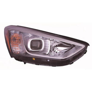 Hyundai Santa Headlight Halogen Headlight Passenger Side For Gls And Limited Santa_Fe_(6-7_Seater)/Fe_Xl 2013-2016 Capa