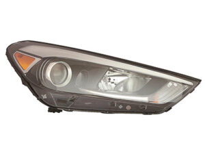 Hyundai Head Headlight Halogen Headlight Passenger Side Without Led Tucson 2016-2018