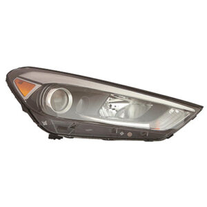Hyundai Head Headlight Halogen Headlight Passenger Side Without Led Tucson 2016-2018