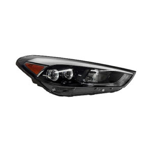 Hyundai Tucson Headlight Halogen Headlight Passenger Side W/ Led Position 2016-2018