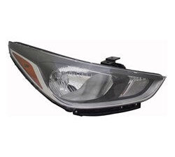 Hyundai Accent Headlight Halogen Headlight Passenger Side Sedan 2018-2020