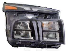 Hyundai Santa Headlight Led Multi-Reflector Headlight Passenger Side W/ Signal Bulb Usa Built 2021-2023