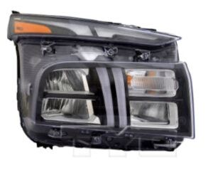 Hyundai Santa Headlight Led Multi-Reflector Headlight Passenger Side W/ Signal Bulb Usa Built 2021-2023
