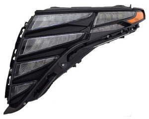 Hyundai Tucson Daytime Running Light Driver Side Usa Built Black Trim Essential/Preferred 2022-2024