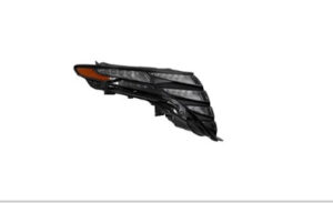 Hyundai Tucson Daytime Running Light Passenger Side Usa Built Black Trim Se/Sel 2022-2024