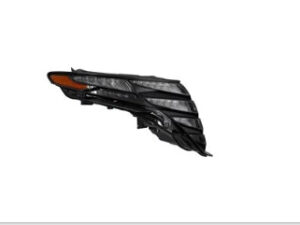 Hyundai Tucson Daytime Running Light Passenger Side Usa Built Black Trim Se/Sel 2022-2024