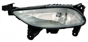 Hyundai Sonata Fog Light Passenger Side White Bezel Sonata 2011-2013 (Except-Hybrid)