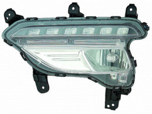 Hyundai Santa Fog Light Passenger Side W/ Daytime Running Fog Light 2017-2018