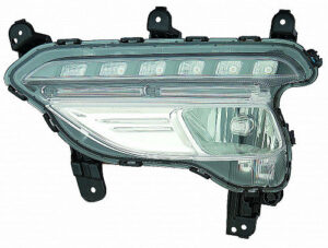 Hyundai Santa Fog Light Passenger Side W/ Daytime Running Fog Light 2017-2018