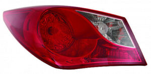 Hyundai Sonata Tail Light Driver Side Without Led 2011-2014 (Exc Hybrid) Capa