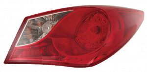 Hyundai Sonata Tail Light Passenger Side Without Led 2011-2014 (Exc Hybrid) Capa