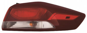 Hyundai Elantra Tail Light Passenger Side Without Led Us Built Sedan 2017-2018