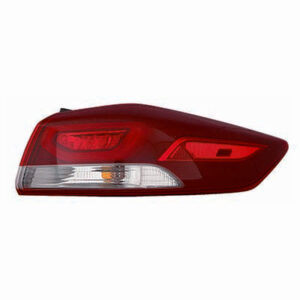 Hyundai Elantra Tail Light Passenger Side Us Built For 2.0L Limited Sedan 2017-2018