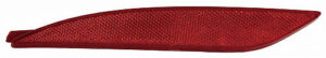 Hyundai Sonata Bumper Cover Rear Bumper Reflector Passenger Side Sonata 2011-2013 (DOES NOT FIT Hybrid MODELS) Capa