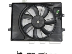 Hyundai Elantra Dual Rad/Cnd Fan W/ Resistor 1.8L Or 2.0L Elantra 14-16/Coupe 2014/Gt 16-17 Forte 15-16/Forte5 15-18/Koup 2015 (Oe 25380-3X500)