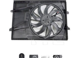 Hyundai Santa Dual Rad/Cnd Fan W/ Brushless Motor 2.5L L4 2021-2023 (Oe 25380-S1400)