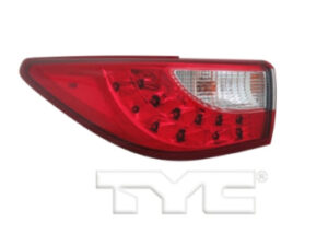 Infiniti Qx60 Tail Light Driver Side Jx35 2013 Base/Hyb 2014-2015