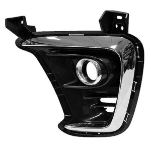 Kia Sorento Fog Light Bezel Driver Side Dark Gray/Chrome Molding For Halogen Fogs For Sx/Sx Limited/Ex 2019-2020