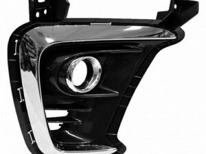 Kia Sorento Fog Light Bezel Passenger Side Dark Gray/Chrome Molding For Halogen Fogs For Sx/Sx Limited/Ex 2019-2020