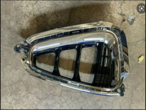 Kia Optima Front Fog Light Beze Passenger Side With Chrome Molding For S/Sx/Sxl 2016-2018