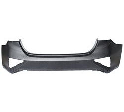 Kia Forte Bumper Cover Rear Bumper Primed Without Sensors Sedan 2019-2021