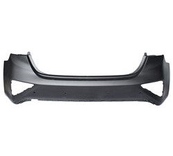 Kia Forte Bumper Cover Rear Bumper Primed W/ Sensors Sedan 2019-2021