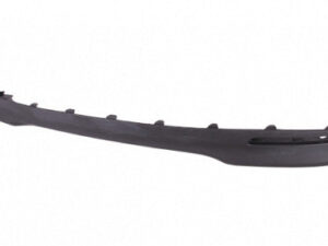 Kia Forte Bumper Cover Rear Lower Valance Textured Without Exhaust Hole For Lx Sedan 2017-2018
