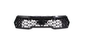 Kia Sorento Grille Without Camera Painted Black For 2-Piece Bumper Gas Models 2021-2023 Capa