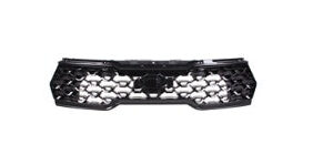Kia Sorento Grille Without Camera Painted Black For 2-Piece Bumper Gas Models 2021-2023 Capa