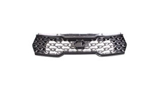 Kia Sorento Grille Use Without Camera Ptd Silver/Black Molding 2022-2023
