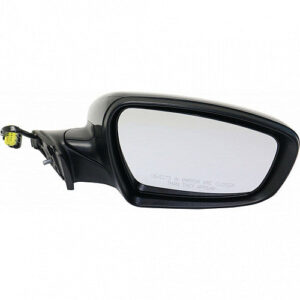 Kia Forte Mirror Passenger Side Heated/Convex Glass Paint-to-Match Cap Manual Folding Without Signal Forte 2017-2018