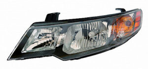 Kia Forte Headlight Driver Side Forte/Hatchback 2010-2013 Capa