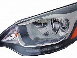 Kia Rio Headlight Halogen Headlight Driver Side Without Led Daytime Running Light Rio_Sedan 2012-2017 Capa
