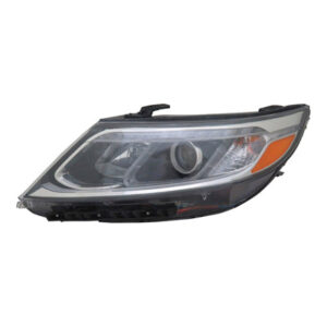 Kia Sorento Headlight Halogen Headlight Driver Side W/ Led Daytime Running Light Ex/Sx Models 2014-2015