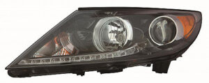 Kia Sportage Headlight Halogen Headlight Driver Side Without Led Accent Base 2013 (Same As Ki2502149) Sx 11-16 Ex 11-12