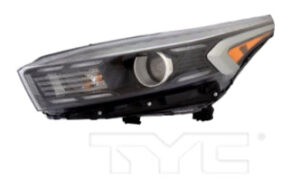 Kia Forte Headlight Halogen Headlight Driver Side Led Daytime Running Light Gt-Line 2022-2024